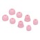 luakesa Replacement Eartips Silicone Earbuds Buds Set for Powerbeats Pro Beats Wireless Earphone Headphones4 Pair Pink