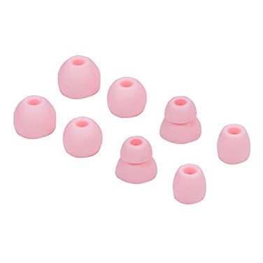luakesa Replacement Eartips Silicone Earbuds Buds Set for Powerbeats Pro Beats Wireless Earphone Headphones4 Pair Pink