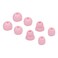 luakesa Replacement Eartips Silicone Earbuds Buds Set for Powerbeats Pro Beats Wireless Earphone Headphones4 Pair Pink