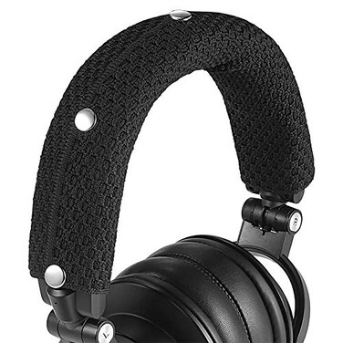 G GVOEARS GEVO Replacement Headphone Headband Cover for AKGs Senheiser SonyATHAudioTechnicaShurePanasonice HeadsetsHeadband Cushion Easy Installation No Tool NeededBlack