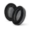 Brainwavz Hybrid Memory Foam Earpad Black PUVelour Suitable for Large Over The Ear Headphones AKG HifiMan ATH Philips Fostex