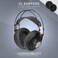 Brainwavz XL Large Replacement Memory Foam Earpads Suitable for Many Other Large Over The Ear Headphones Sennheiser AKG HifiMan ATH Philips Fostex Sony Black Pleather