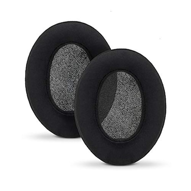 BRAINWAVZ Micro Suede Replacement Ear Pads for HyperX Cloud Alpha ATH M50X Steelseries Arctis Logitech G Pro More Headphones Soft Velour Memory Foam Long Lasting Earpads by Brainwavz
