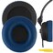 Geekria Replacement Ear Pads Compatible with Sennheiser HD25 HD25SP HD25Lite HD25Plus HD25Limited 75th Anniversary Edition Headphones Ear Cushions with Video Guide Blue