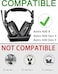 defean A50 Gen 4 Mod Kit Replacement Earpads and Headband Compatible with Astro A50 Gen 4 HeadsetEar Cushions Upgrade HighDensity Noise Cancelling Foam Added Thickness