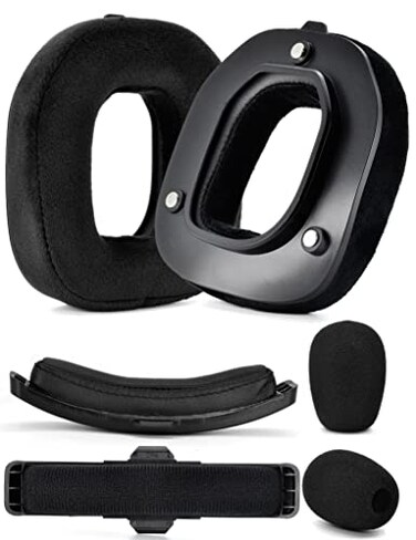 defean A50 Gen 4 Mod Kit Replacement Earpads and Headband Compatible with Astro A50 Gen 4 HeadsetEar Cushions Upgrade HighDensity Noise Cancelling Foam Added Thickness