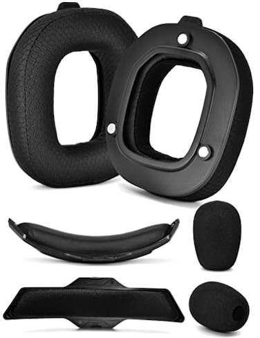 defean A50 Gen 3 Mod Kit Replacement Earpads and Headband Compatible with Astro A50 Gen 3 HeadsetEar Cushions Upgrade HighDensity Noise Cancelling Foam Added Thickness Black Breathable Fabric