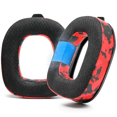 WC Freeze A50 Cooling Gel Replacement Earpads for Astro A50 Gen 4 Gen 5 and A50X Only Made by Wicked Cushions Improved Durability Thickness and Sound Isolation Red Camo