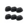 Comply TWo210C Memory Foam Replacement Earbud Tips for Jabra Elite 10 Gen 1 2 JBL Huawei Moondrop More Ultimate Comfort Secure Fit Superior Noise Isolation Black SML 3 Pairs
