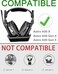 defean A50 Gen 4 Mod Kit Replacement Earpads and Headband Compatible with Astro A50 Gen 4 HeadsetEar Cushions Upgrade HighDensity Noise Cancelling Foam Added Thickness
