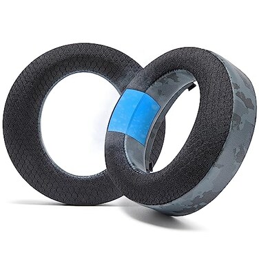 WC Freeze Pulse 3D Cooling Gel Earpads Compatible with Sony PS5 Pulse 3D Made by Wicked Cushions Thicker Cushion Wider Opening Black Camo
