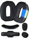 defean A40 TR Mod Kit Replacement Earpads and Headband Compatible with Astro Gaming A40 TR HeadsetEar Cushions Upgrade HighDensity Noise Cancelling Foam Added Thicknes Black Silky Cool Fabric