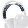 WC HeadbandZ Maxwell Upgraded Silicone Headband for Audeze Maxwell 1 and 2 by Wicked Cushions Enhanced Flexibility Comfort and Style with Matching Earpad Designs 90s Black