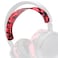 WC HeadbandZ Maxwell Upgraded Silicone Headband for Audeze Maxwell 1 and 2 by Wicked Cushions Enhanced Flexibility Comfort and Style with Matching Earpad Designs Red Camo