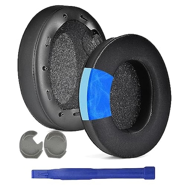 Adhiper XM4 Replacement Ear Pads for Sony WH1000XM4 WH1000XM4 Noise Canceling Headphones Upgraded Cooling Gel Earpads Cushions with Noise Isolation Memory Foam Softer Protein Leather Black