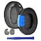 Adhiper XM4 Replacement Ear Pads for Sony WH1000XM4 WH1000XM4 Noise Canceling Headphones Upgraded Cooling Gel Earpads Cushions with Noise Isolation Memory Foam Softer Protein Leather Black