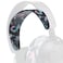WC HeadbandZ Arctis Nova Upgraded Silicone Headband for Arctis Nova Headsets by Wicked Cushions Enhanced Flexibility Comfort and Style with Matching Earpad Designs 90s Black
