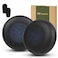 Geekria QuickFit Replacement Ear Pads Compatible with Anker Powerconf H700 H500 Headphones Ear Cushions Black