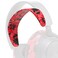WC HeadbandZ Arctis Nova Upgraded Silicone Headband for Arctis Nova Headsets by Wicked Cushions Enhanced Flexibility Comfort and Style with Matching Earpad Designs Red Camo