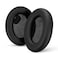 BRAINWAVZ Replacement Earpads for Sony WH1000XM4 Headphones Soft Vegan Leather Cushions for Extra Comfort Easy Quick Installation by Brainwavz Black