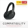 BRAINWAVZ Replacement Earpads for Sony WH1000XM4 Headphones Soft Vegan Leather Cushions for Extra Comfort Easy Quick Installation by Brainwavz Black