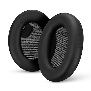 BRAINWAVZ Replacement Earpads for Sony WH1000XM4 Headphones Soft Vegan Leather Cushions for Extra Comfort Easy Quick Installation by Brainwavz Black