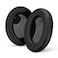 BRAINWAVZ Replacement Earpads for Sony WH1000XM4 Headphones Soft Vegan Leather Cushions for Extra Comfort Easy Quick Installation by Brainwavz Black