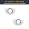 Fadmew WH1000XM4 Hinge Swivels as Same as the OEM XM4 Hinge Spins Accessories Replacement Parts Compatible with Sony WH1000XM4 Noise Cancelling Headphones Silver