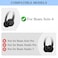 Adhiper 3 in 1 Solo 4 Silicone Case Cover SetAntiScratch Ear PadShellHeadband Cover for Beats Solo 4 HeadphoneSoft Silicone Protector AccessoriePink