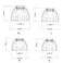 MOONDROP Spring Tips Silicone Eartips for Nozzle Diameter from 48mm64mm Acoustic waveguide Double Support Structure Silicone Earphone EarTips 3pairs S3pairs