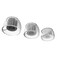 MOONDROP Spring Tips Silicone Eartips for Nozzle Diameter from 48mm64mm Acoustic waveguide Double Support Structure Silicone Earphone EarTips 3pairs S3pairs