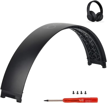 Fadmew Beat Studio 3 Headband Replacement Parts as Same as Stock Arch Band Repair Kit Compatible with Beats by Dre Studio 3A1914 and Studio 2 WiredWireless B0500B0501 OverEar Headphones Matte Black