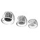 MOONDROP Spring Tips Silicone Eartips for Nozzle Diameter from 48mm64mm Acoustic waveguide Double Support Structure Silicone Earphone EarTips 3pairs M3pairs