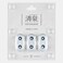 MOONDROP Spring Tips Silicone Eartips for Nozzle Diameter from 48mm64mm Acoustic waveguide Double Support Structure Silicone Earphone EarTips 3pairs L3pairs
