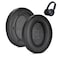 HoneTeek Soundcore Q45 Replacement Earpads for Anker Space Q45 Headphones Ears Cushion Foam Cover with Protein Softer Leather and Memory Foam Black