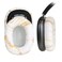 Earrock Ear Cushion Pads for AirPods Max Earpads Replacement with Protein Leather Memory Foam and Magnet Gorgeous and Luxury Style with White Gilding Pattern
