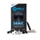 Comply TrueGrip MAX Premium Memory Foam Replacement Earbud Tips for Apple AirPods Pro 1 2 Long Lasting Comfort Extreme Durability Secure Fit Superior Noise Isolation Black SML 3 Pairs