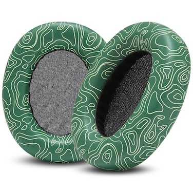 WC PadZ Crusher ANC 2 Premium Replacement Earpads for Skullcandy Crusher ANC 2 OverEar Headphones by Wicked Cushions Enhanced Comfort Sound Isolation Emerald Tide