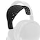 WC HeadbandZ XL Maxwell Extra Wide Silicone Headband Compatible with Audeze Maxwell 2 Maxwell 1 Made by Wicked Cushions Wider WeightDistributing Design Black