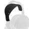 WC HeadbandZ XL Maxwell Extra Wide Silicone Headband Compatible with Audeze Maxwell 2 Maxwell 1 Made by Wicked Cushions Wider WeightDistributing Design Black
