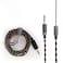 Hidizs BL44 Replacement Audio Upgrade Cable Detachable Earphone Cable 44mm Plug Headphone Balanced Cord 2 Pin 078mm IEM Cable for MS4 MS2 MS1 KZ ES4 ZSR ZST ZSR ED16 ZS10 Headphones 44mm