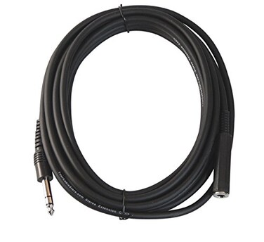 Your Cable Store 15 Foot 14 Inch Stereo Extension Cable MaleFemale