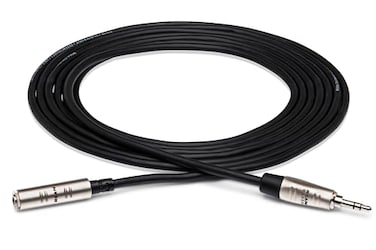 Hosa HXMM025 Pro Headphone Extension Cable REAN 35 Millimeters TRS to 35 Millimeters TRS 25 Feet