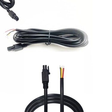COMPUPORT CENTRE INC CompuPort 4 Pins Boot Molex DC GPIO Power Cable Shielded and soldered Tips Compatible with Microhard Cradlepoint Teltonika Sierra Wireless AirlinkPeplink Perle and More Cellular M