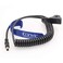 Eonvic 12V VMount DTap to 21 55mm DC Barrel Power Cable for Atomos Shogun Monitor DC Coiled Cable