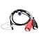 HangTon 12V Power Cable for Trimble R7 R8 R9 R10 R12 5700 5800 SPS985 GPS RTK GNSS Receiver 7 Pin to Clips