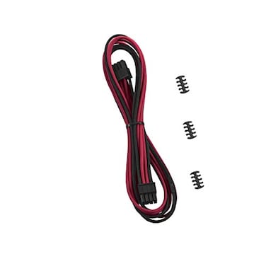 CableMod ESeries Classic ModMesh Sleeved 8pin PCIe Cable for EVGA GG PP T Black Red 60cm