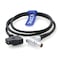 Eonvic DTap Male to 1B 6 pin Female Power Cord Power Cable for V Mount Anton Mount Battery Red Scarlet Epic Camera 100CM Right Angle 6pin
