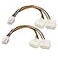 Cable Matters 2Pack 6 Pin PCIe to Molex Power Cable 6 Inches 2 Molex to 6 Pin PCIe
