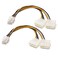 Cable Matters 2Pack 6 Pin PCIe to Molex Power Cable 6 Inches 2 Molex to 6 Pin PCIe